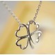 Fashion Necklace - Alloy Clover (AN0249) - 4 Leaves